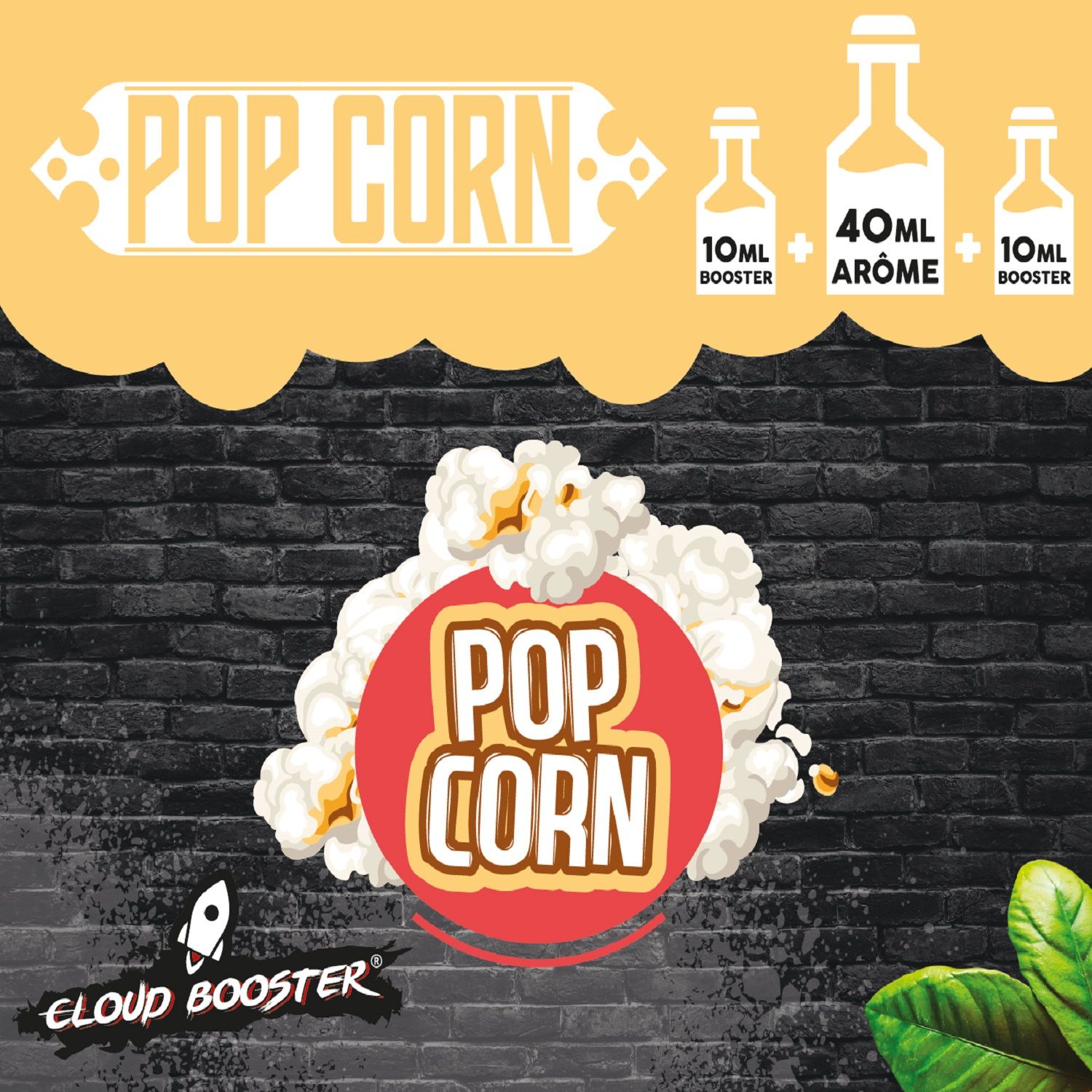 Pop Corn 40 ml - Cloud Booster