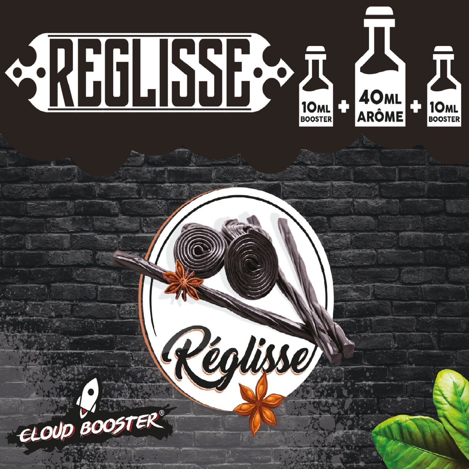 Réglisse 40 ml - Cloud Booster