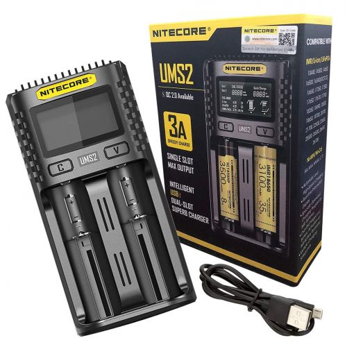 CHARGEUR UMS2 LCD -NITECORE