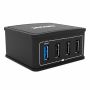 4U Port USB XTAR - Black