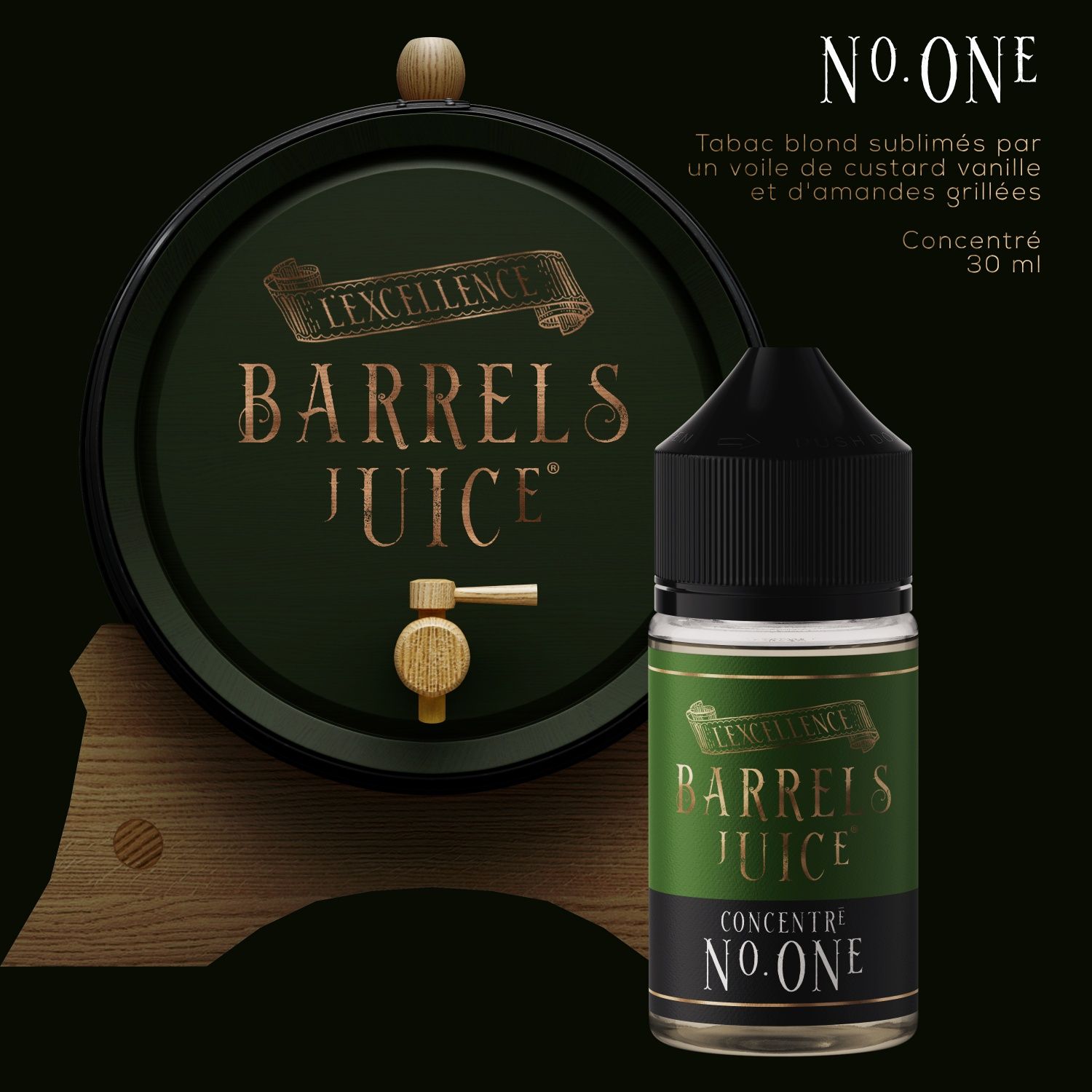 Tabac N° One   60 ml - Barrels Juice