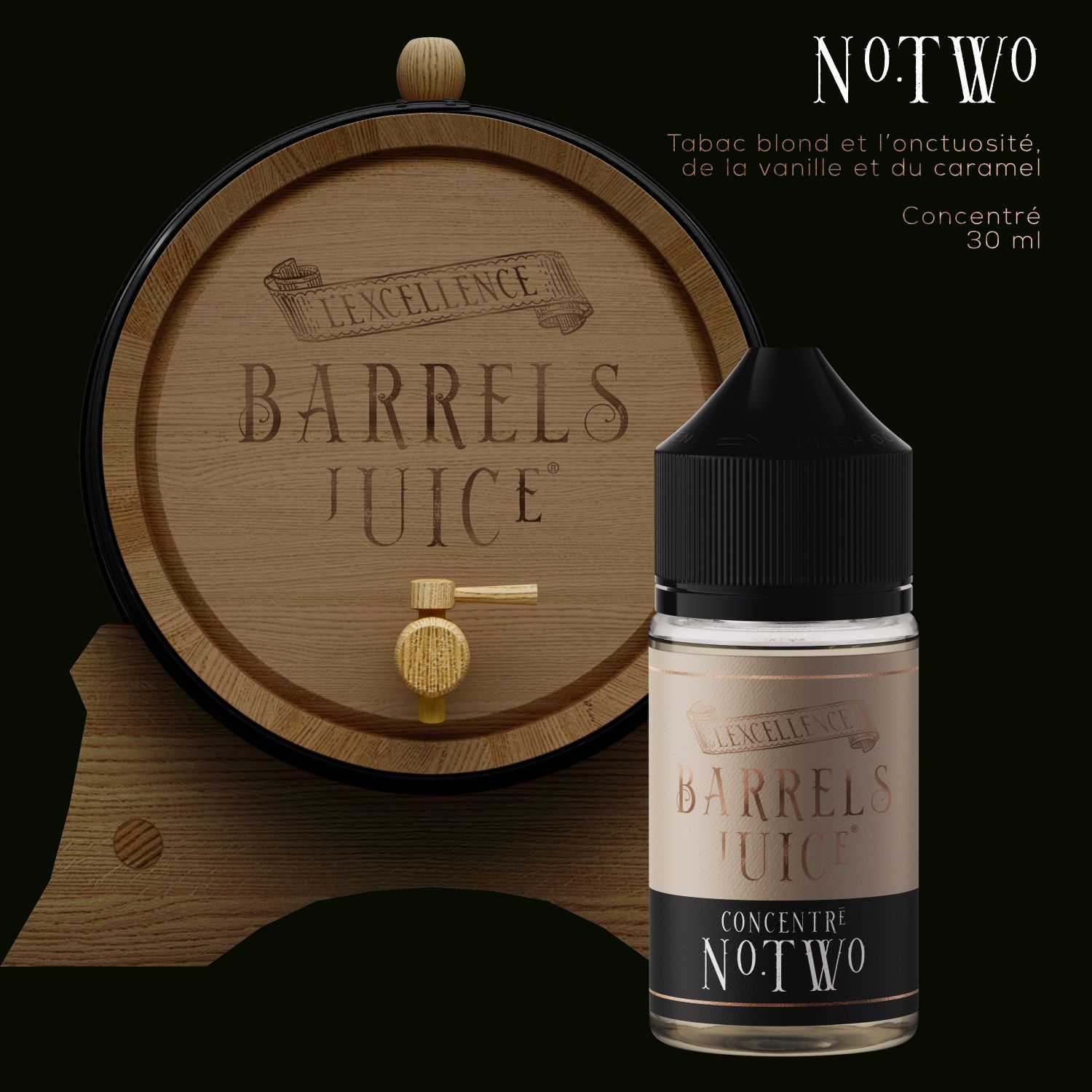 Concentr N Two 30 ml - Barrels Juice - E-Intense