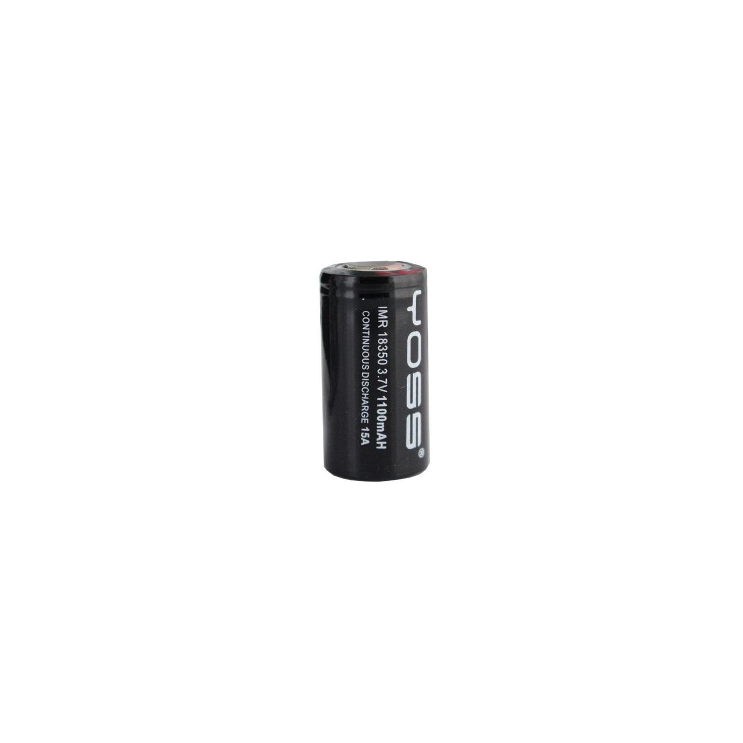 Accu Yoss 18350 - 15A / 1100mAh