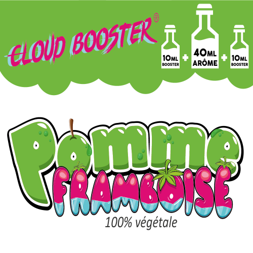 Pomme Framboise 40 ml - Cloud Booster