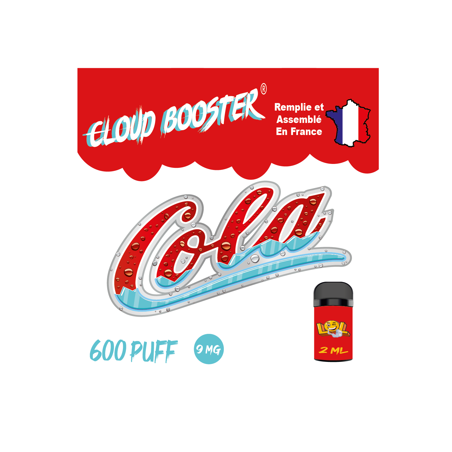 cola 9 mg - 2 ml - Eassy Fast