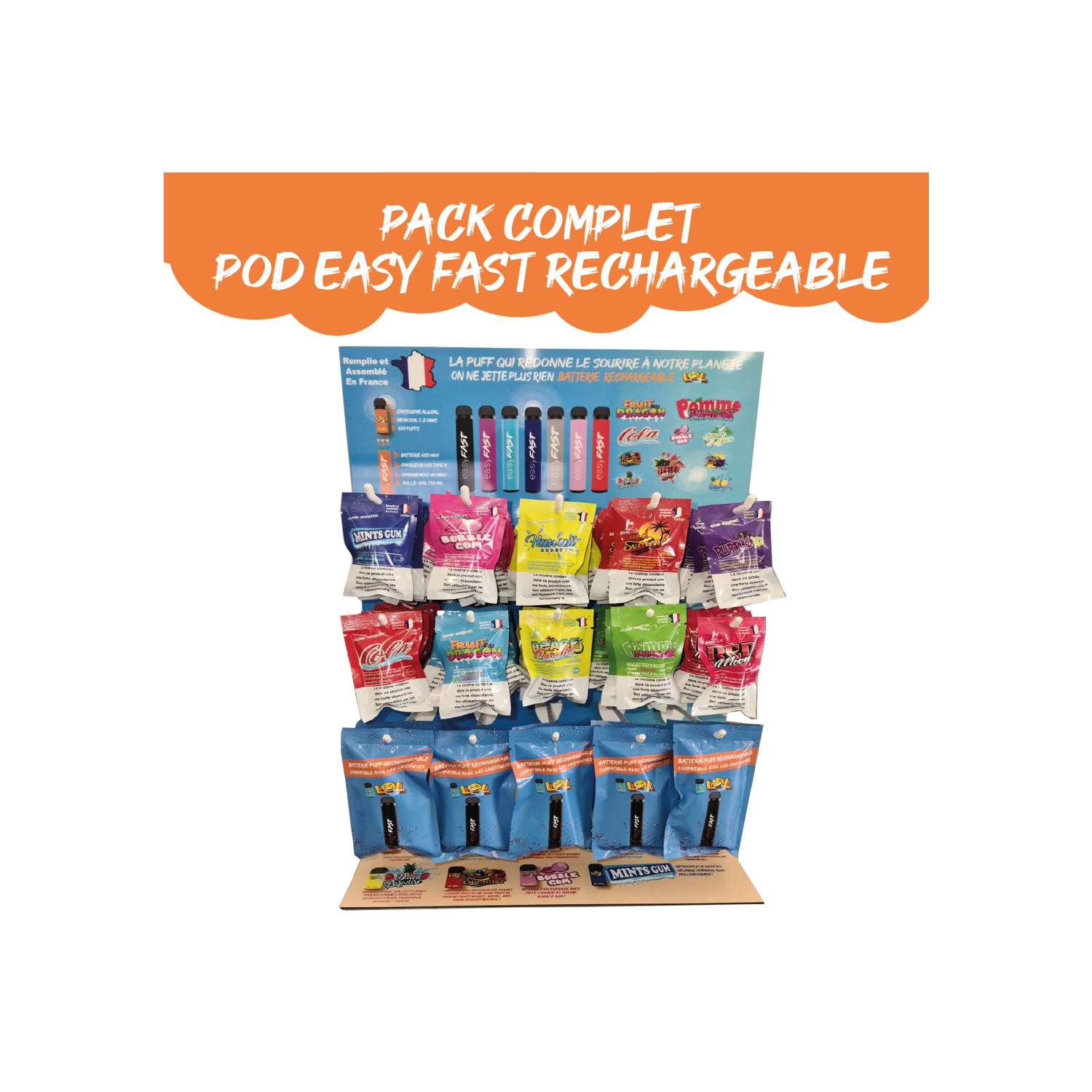 pack complet pod - Easy Fast