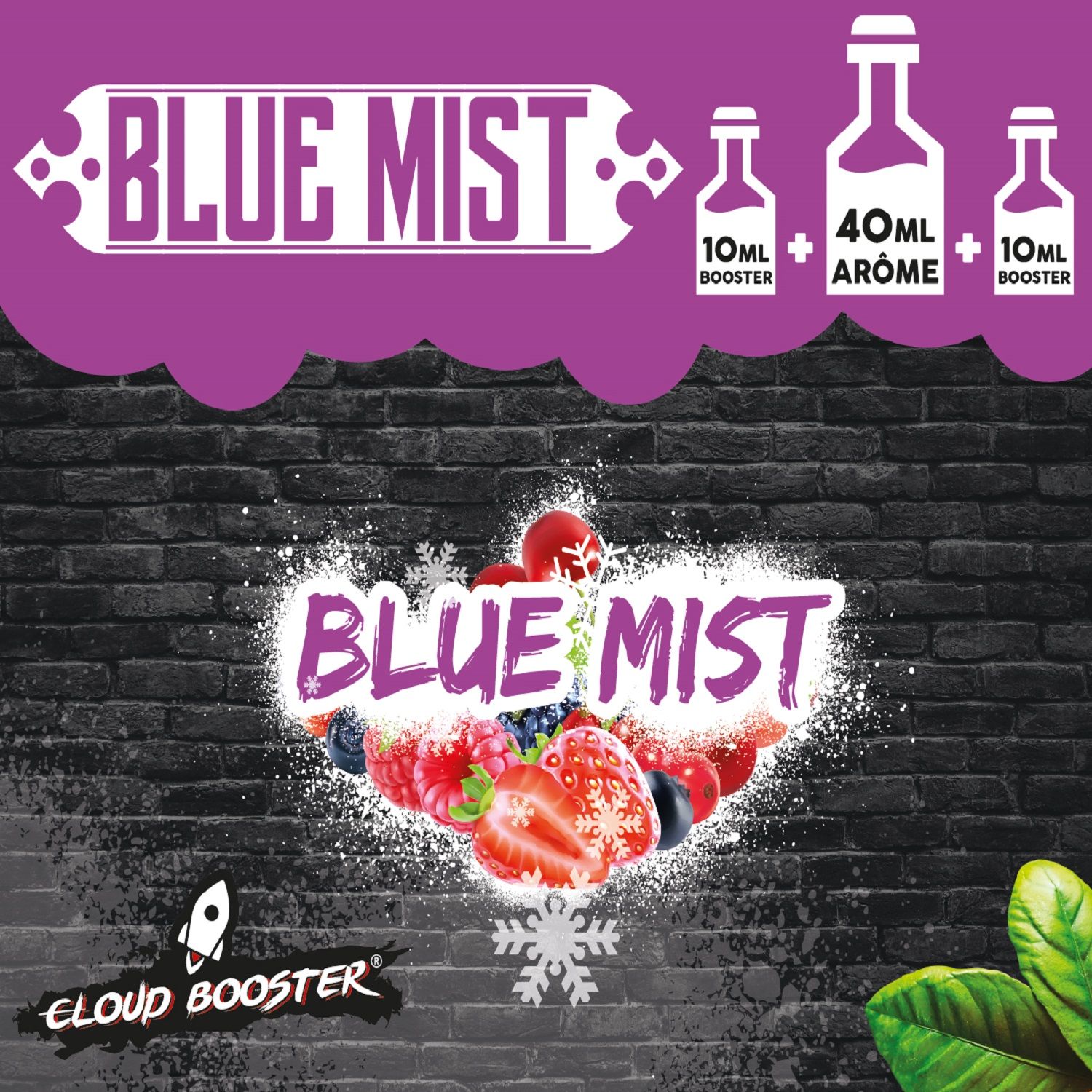 Blue Mist 40 ml - Cloud Booster