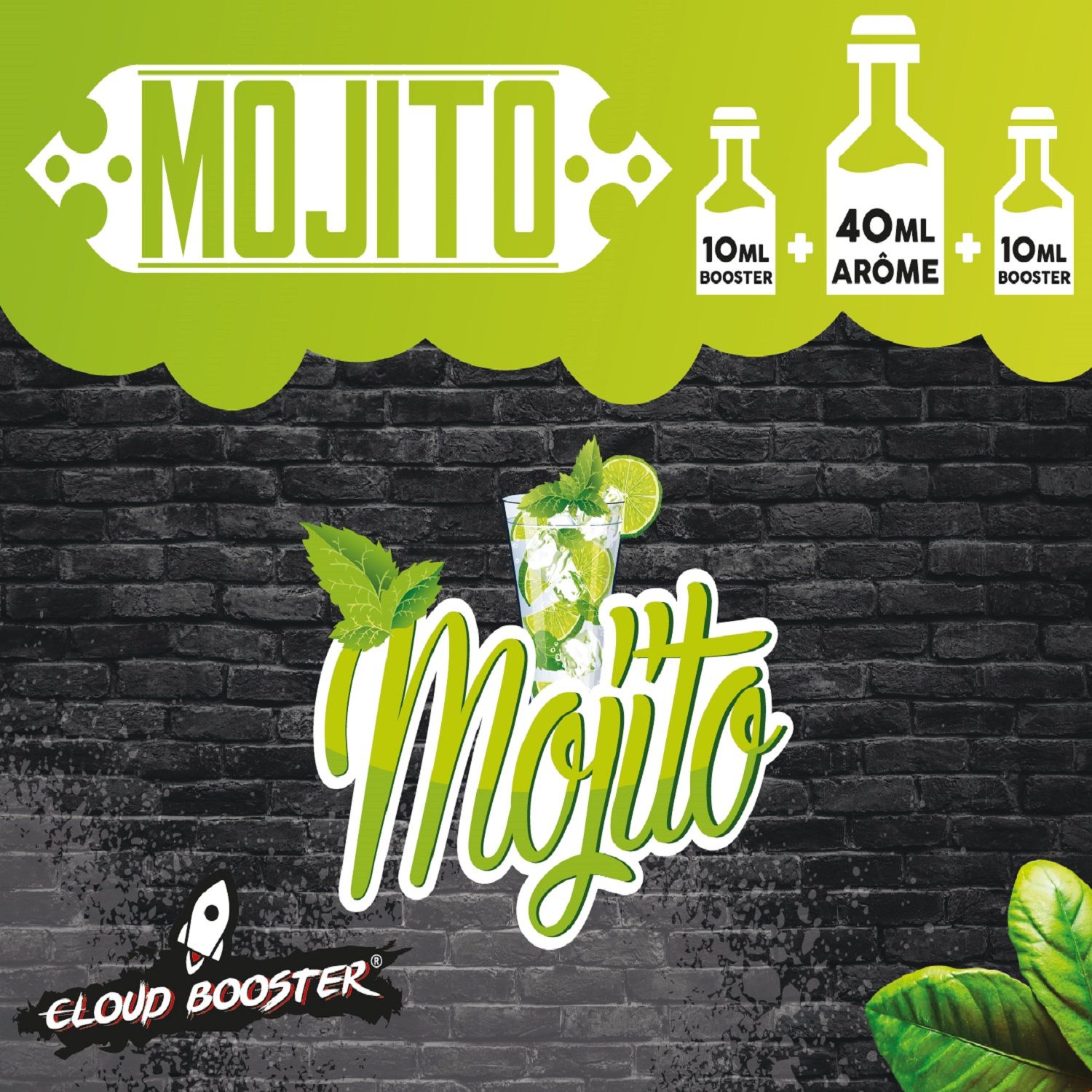 Mojito 40 ml - Cloud Booster