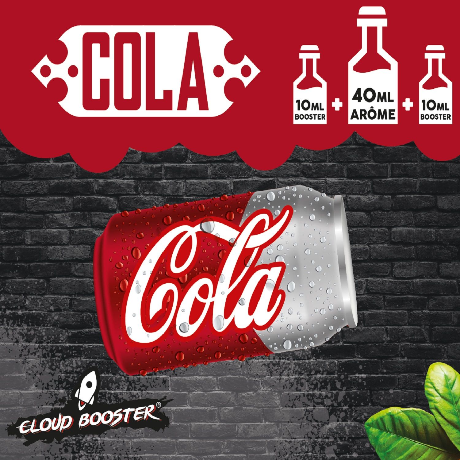 Cola 40 ml - Cloud Booster